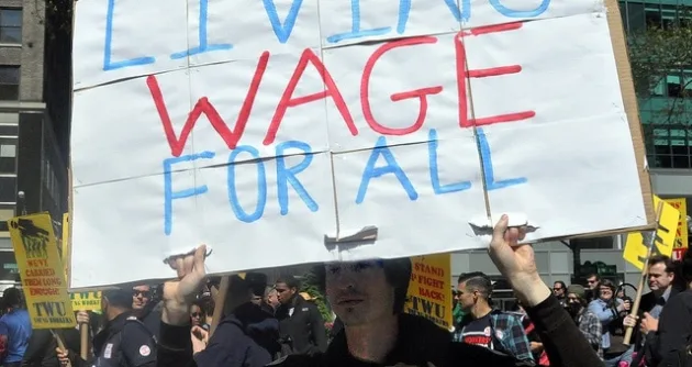 minimum wage living wage