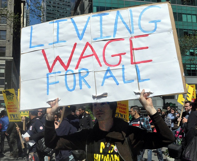 minimum wage living wage