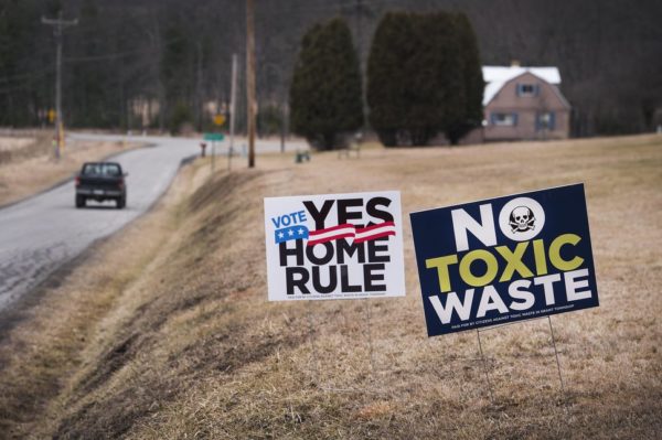 Grant Township frack wastewater injection well fight