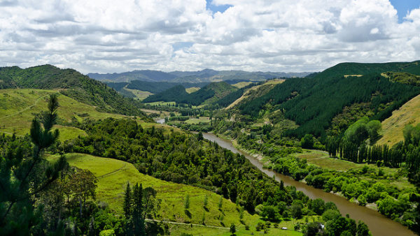 Whanganui River in New Zealand