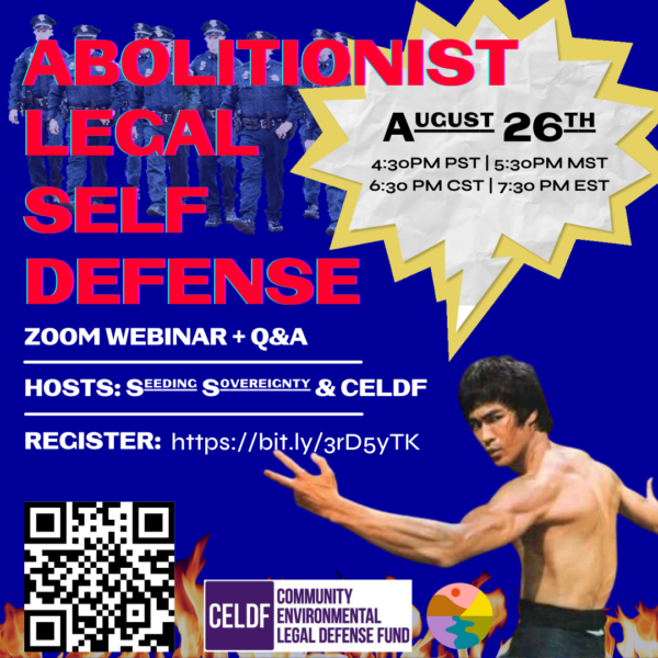 Abolitionist Legal Self Defense Webinar