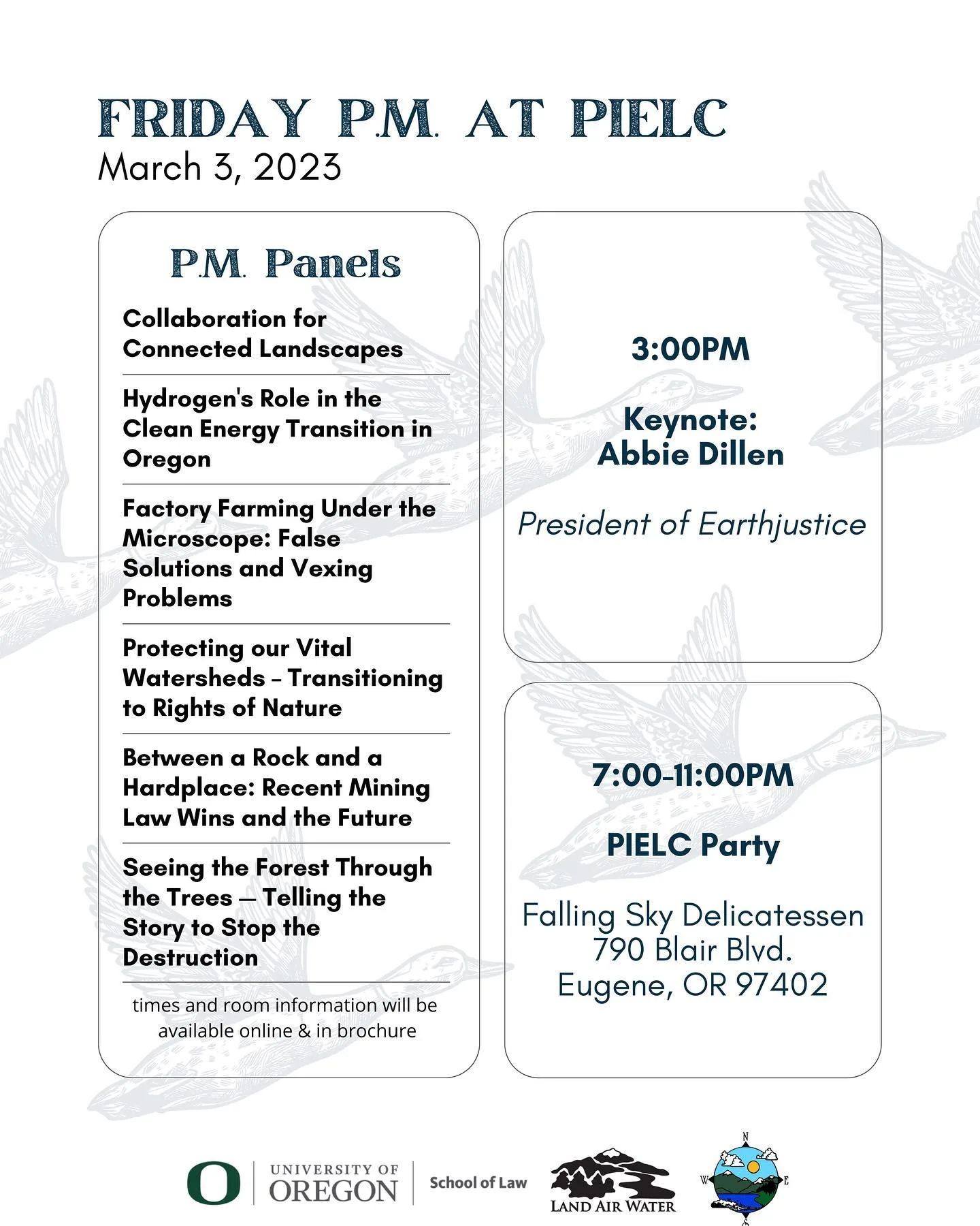 Public Interest Environmental Law Conference (PIELC) 2023 Panel: “Protecting our Vital Watersheds – Transitioning to Rights of Nature”
