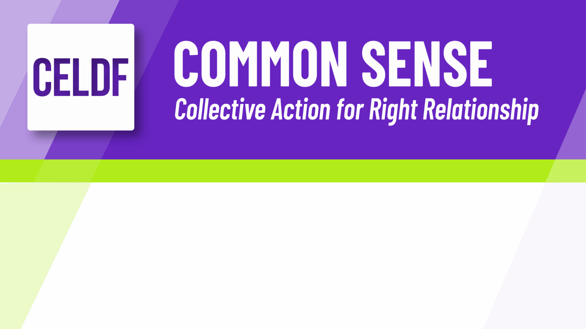 New! “Common Sense” Monthly Newsletter – December 2025: A Personal Message from Kai Huschke