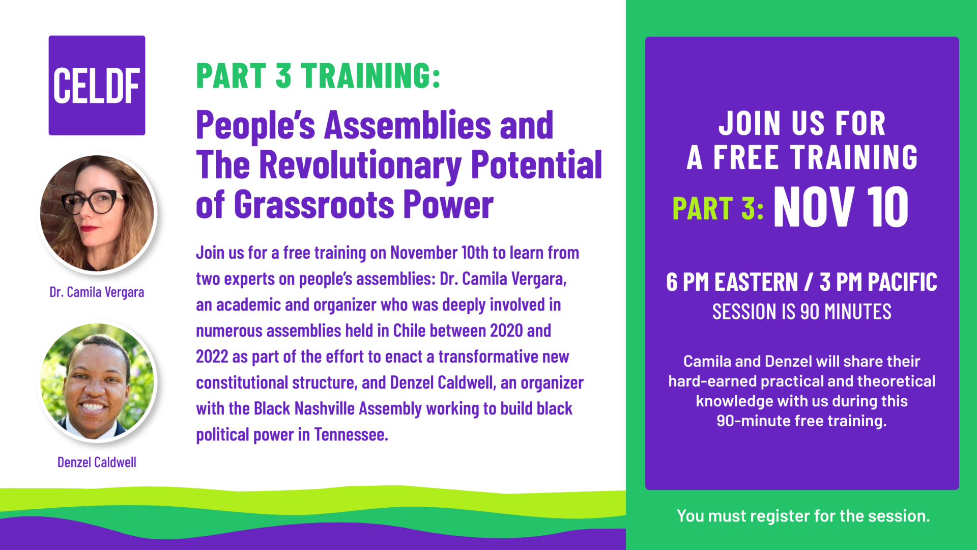 PART 3 TRAINING NOV 10 AT 6PM ET: People’s Assemblies and The Revolutionary Potential of Grassroots Power